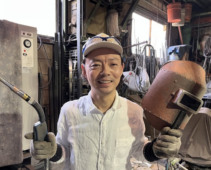 アイアン手すりのお店「はな工房」の特徴:アイアン職人が直接お客さまとやり取りします