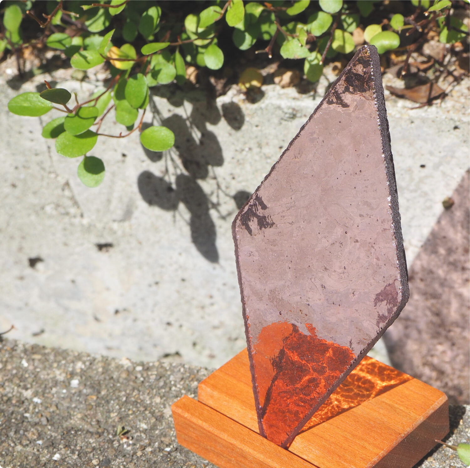 ステンドグラス×アイアン