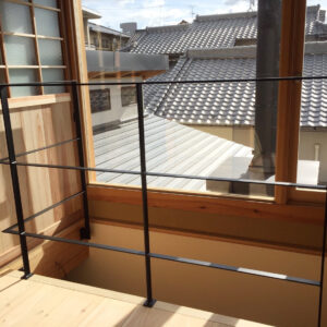 【大阪】和風のお家にも相性抜群！フラットバー手すり