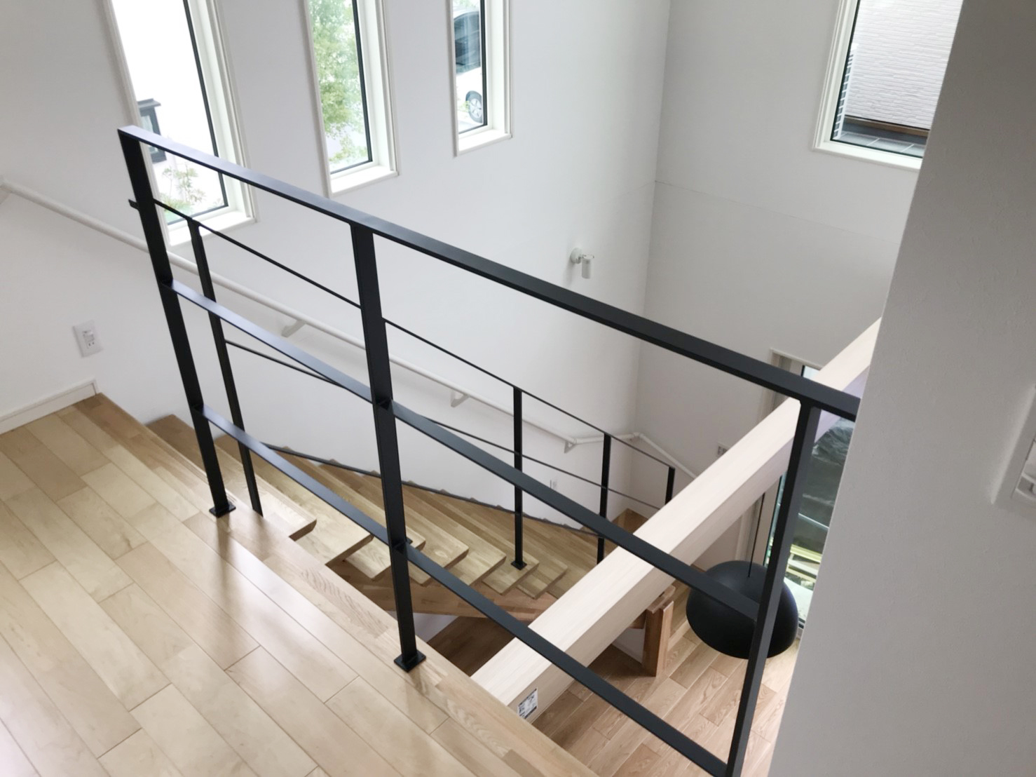 2階吹抜け部分からのアングル