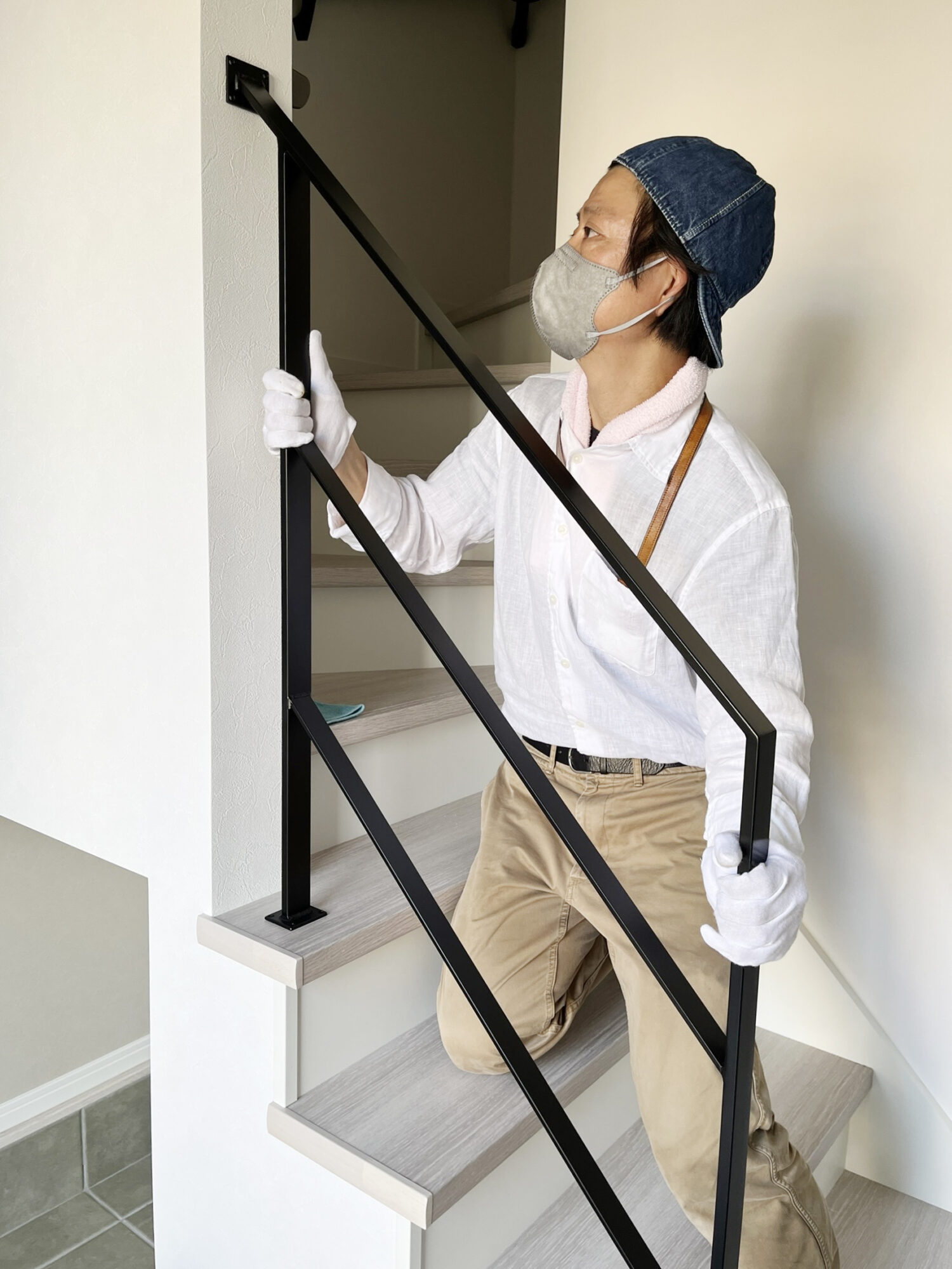 アイアン手すりの取り付け方