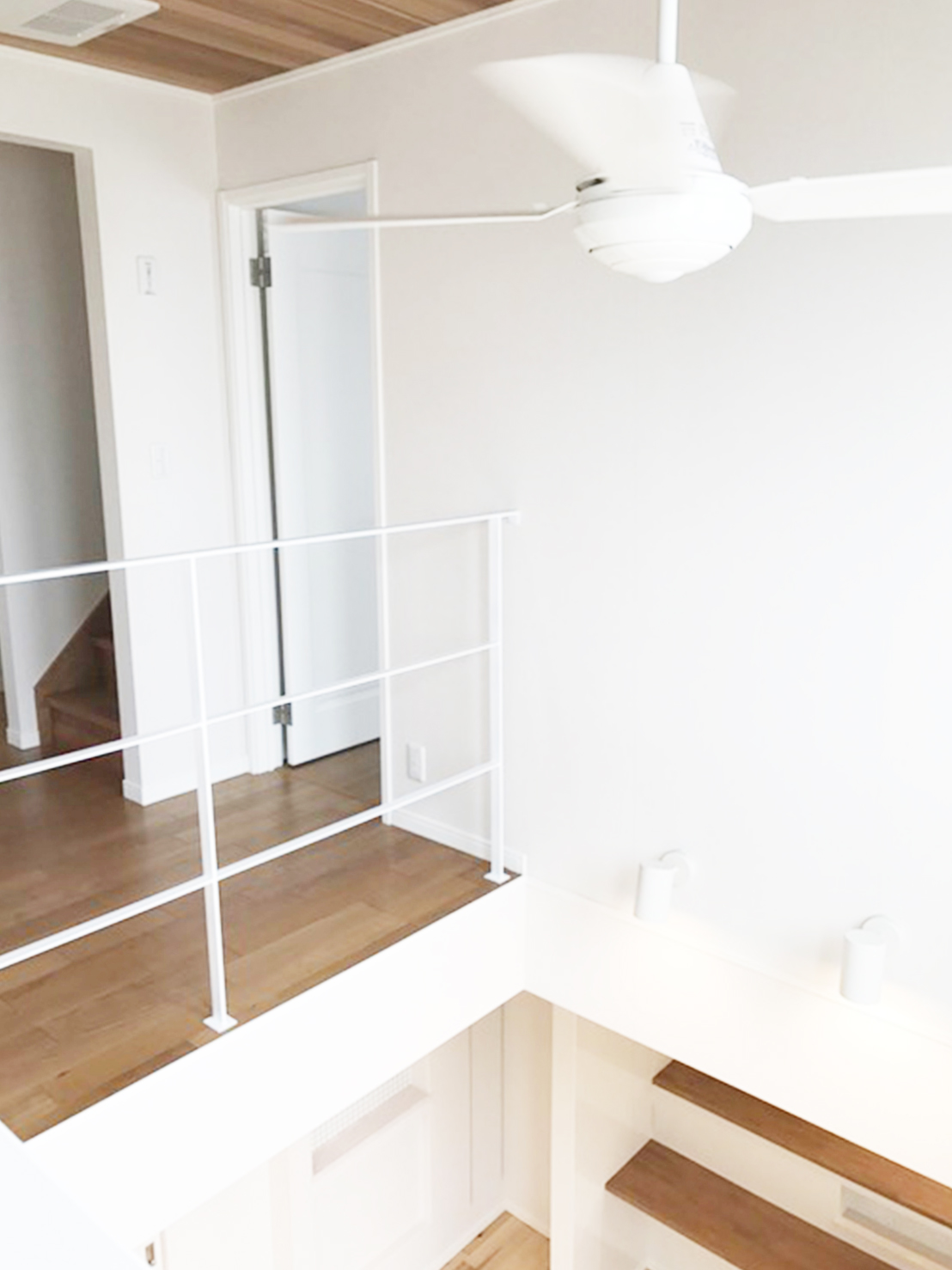 白いシーリングファンとも相性◎