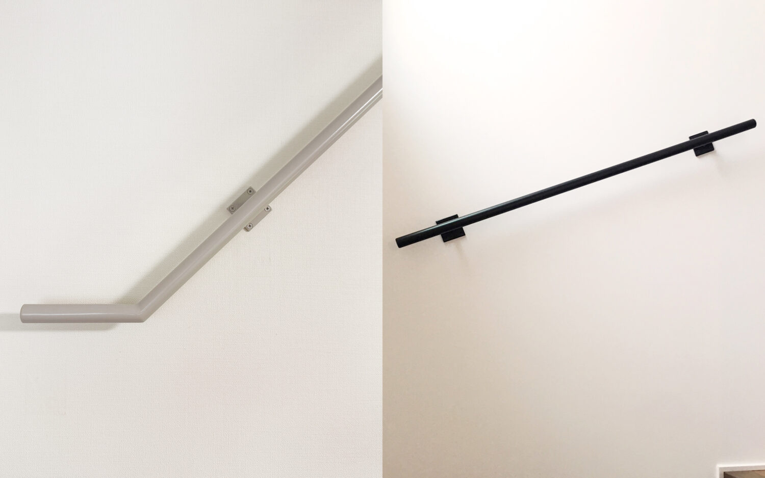 壁付け手すりの留め具を入れ替える!